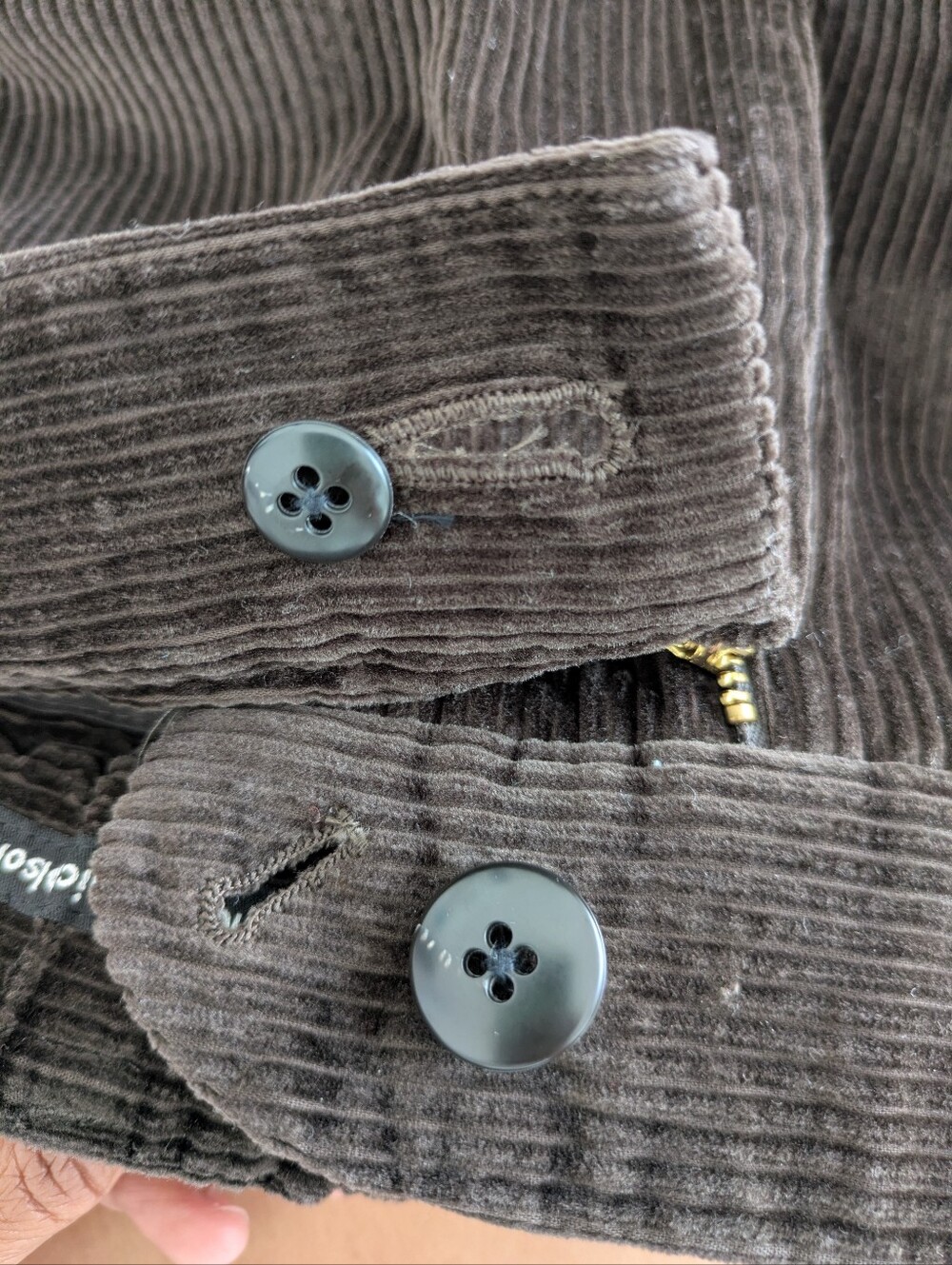 Nicholson & Nicholson Corduroy Cropped pants - Picture 7 of 7
